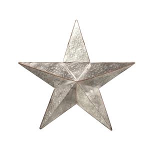 Venta al por mayor Rústico Lujoso Galvanizado Estrella Ecológico Metal Decorativo Colgante de pared Barato Venta caliente Mejor calidad Estrella - Product Image 1