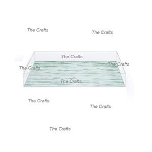 Acrylic Dessert Serving Tray Superior Quality Rectangular Shape <b>Chocolates</b> Serving Tray For Hotel Tableware Use - Product Image 3