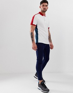 เสื้อโปโลแขนสั้นมีกระดุมสำหรับผู้ชาย,เสื้อยืดแฟชั่นทรงบล็อกสี - Product Image 4