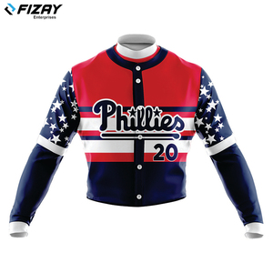 FIZAY ENTERPRISES High Quality Men's Plus Size <b>Baseball</b> Uniform Latest Design Digital Sublimation Printing Breathable Sportswear - Product Image 5