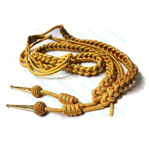 Aiguille de cérémonie en fil d'or avec 2 pointes en or | Aiguilles | Aiguilles d'uniforme de cérémonie - Product Image 1