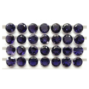 2.75mm rond brillant coupe naturelle IOLITE prix d'usine en gros haute qualité à facettes en vrac pierre précieuse naturelle IOLITE - Product Image 1