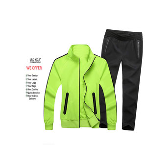 BuyUK ชุดกีฬา2ชิ้นดีไซน์ใหม่ล่าสุด,ชุดกีฬาชายมีโลโก้ที่ออกแบบเองได้ชุดวอร์มออกกำลังกายแบบลำลอง - Product Image 4