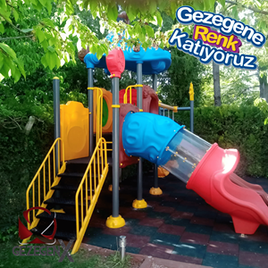 Équipement de terrain de jeu sur le thème de l'hélicoptère sûr de haute qualité facile à installer et économique fabriqué en Turquie - Product Image 5