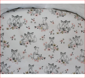 Soft and Breathable 100% Cotton Vintage Floral Pattern Muslin Baby Changing <b>Sheet</b> Bedsheet and Fitted Crib <b>Sheet</b> for Babies - Product Image 2