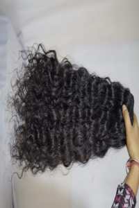 Paquets de cheveux indiens bruts non traités, bouclés naturels, bouclés serrés, Frontal et perruques, fournisseurs de cheveux bruts aux états-unis et au CANADA - Product Image 5