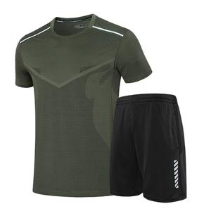 Nuevo Diseño de Conjuntos Deportivos para Mujer, Conjuntos Deportivos de Talla Grande para Otoño, Pantalones Cortos Deportivos y Sudadera con Capucha de Estilo Patchwork, 2021 - Product Image 6