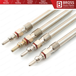 Bujías de brillo de calentador, piezas de automóviles hechas en Turquía, producto de alta calidad, BGP17-1, 4 Uds., 0250403009, 03L963319A Bross - Product Image 4
