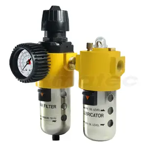 2 in 1 Air Control Unit Filter Regulator Lubricator FRL Taiwan LEMATEC OEM Accessory Units Compressed Air System