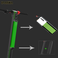 Iparwa Baterai Lithium Skuter Elektrik, untuk Baterai Skuter 36V 5Ah 6,4 Ah