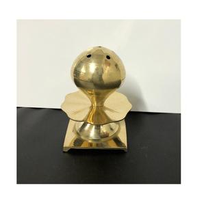 Handmade Eco-Friendly Brass Agarbatti Stand for Diwali Puja Home Fragrance with <b>Long</b> <b>Burning</b> Dripless Art <b>Candle</b> - Product Image 2