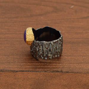 Vente en gros : Meilleures ventes – Bagues en argent sterling 925 massif de haute qualité avec pierre précieuse naturelle Sugilite de forme ovale, plaquées rhodium, troisième qualité - Product Image 5