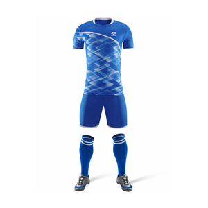 Uniforme de Fútbol OEM Personalizado, Conjunto Completo, Jersey de Equipo con Impresión Digital, Uniforme de Fútbol de Manga Corta con Estampado - Product Image 4