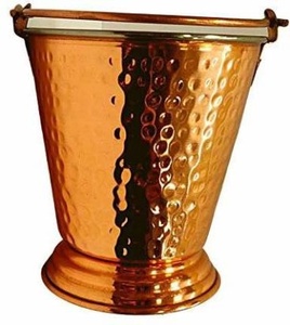 Premium quality Steel Copper Bucket for Restaurant, Hotel Ware home ware at wholesale price - Product Image 1