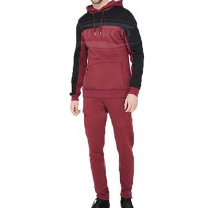 Survêtement en coton et polyester pour hommes, au prix de gros, vêtements de sport, ensembles de jogging pour hommes, vêtements d'hiver à la mode dans la rue, costume de jogging pour unisexe - Product Image 5