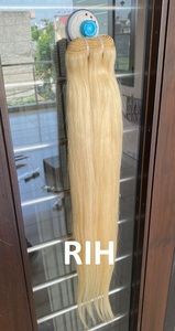 Extension de cheveux naturels brésilien remy, postiche à usage unique, lisses, cuticules non traités, numéro 60/613, vente en gros - Product Image 5