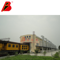 Cabine de peinture Metro, cabines de peinture pour trains avec équipements de chariot, salle de peinture ferroviaire
