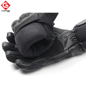 ถุงมือหนังขี่มอเตอร์ไซค์แบบเต็มนิ้วกันน้ำกันลมป้องกันการสั่นสะเทือนฤดูหนาวออกแบบได้ตามต้องการ - Product Image 3