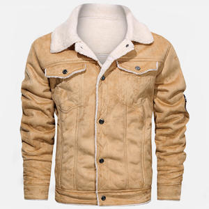 Custom Motorcycle Warm Leather Jacket for Men's Windproof Jackets <b>Winter</b> and Coats for Men Stylish - Product Image 4