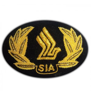 Custom embroidered <b>iron</b> <b>on</b> badges Custom embroidered Badges - Product Image 2