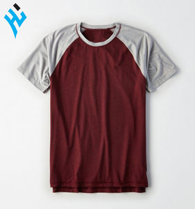 Hot Selling Men's Casual Summer Stylish <b>Raglan</b> <b>T</b> <b>Shirt</b> | Wholesale Custom Logo 100% Cotton Oversize Men <b>T</b>-<b>shirt</b> - Product Image 3