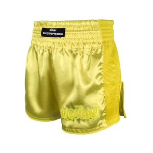 กางเกงมวยไทย MMA ผ้าซาติน สีและโลโก้สั่งทำได้ ทนทาน ใส่ได้ทั้งชายและหญิง รุ่นใหม่ 2026 ลดราคา - Product Image 5