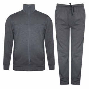 Survêtement personnalisé unisexe à col montant survêtement de jogging en coton et polyester pour hommes taille plus respirant pour la saison d'hiver - Product Image 1