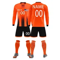 Camisa de futebol personalizada, uniforme de futebol personalizado, amostra grátis, entrega rápida, baixo