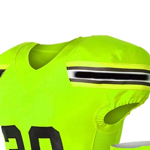 Vêtements de sport respirants d'uniforme de football américain de taille adulte avec la conception imprimée - Product Image 2