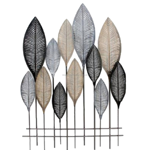 Panneau mural en métal Stratton Home Palm Branch de haute qualité, excellent rapport qualité-prix - Product Image 4