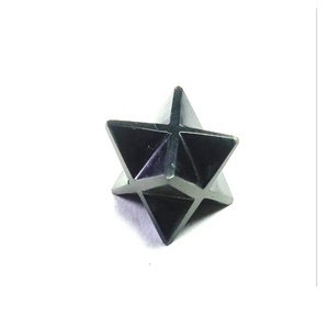 Estrella de turmalina negra Merkaba, color negro, estrella Merkaba natural de 8 puntas, cristal, mayorista - Product Image 6