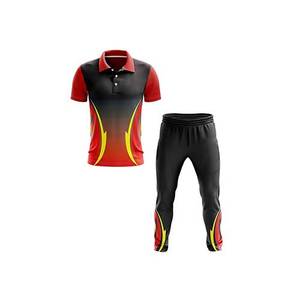 Nouveau modèle de motif de cricket conception personnalisée kits d'uniformes de cricket sublimation 2024 ensembles d'uniformes de cricket à sublimation personnalisée - Product Image 2