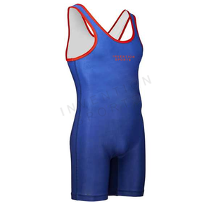 เสื้อกล้ามมวยปล้ำแบบสั่งทำ,เสื้อกีฬาสำหรับผู้ชาย - Product Image 3