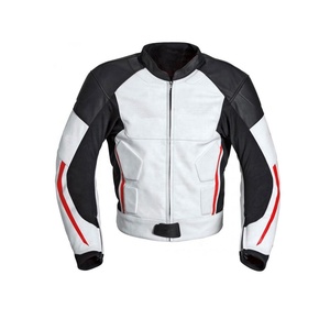 Primavera Otoño Stand-Collar Moda Causal Moto Cuero genuino Mejor Pu Cuero Cordura Invierno Chaquetas de motocicleta - Product Image 5