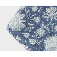 Tissu pour couette 100% coton, bleu marine, bloc de vêtements imprimés pour femme,