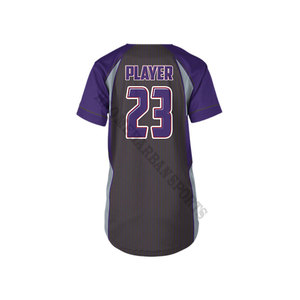 100% poliéster camiseta de béisbol sublimado personalizado camiseta de béisbol - Product Image 4