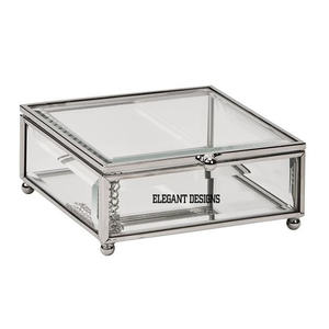 Caja de joyería de Metal de diseñador de nueva moda de calidad Superior forma hexagonal clásico Simple liso con toque elegante para tapices - Product Image 5