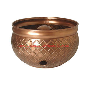 Pot de tuyau en cuivre et métal gaufré, anti-objet personnalisé, offre spéciale - Product Image 1