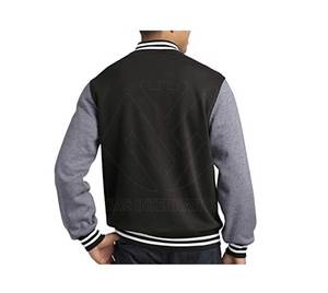 Wholesale Custom <b>Long</b> Sleeve Baseball <b>Jacket</b> <b>Men</b> Latest Designs Stand Windbreaker Leather Zip Manufacturer's Safari <b>Jacket</b> - Product Image 4