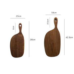 Planche à découper en bois pour couper et hacher Fromage Pain Fruits Légumes Ustensiles de cuisine Planche à découper et planche à servir - Product Image 2