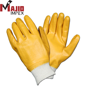 Leather Safety <b>Gloves</b> with Customized Color and Size - Product Image 1