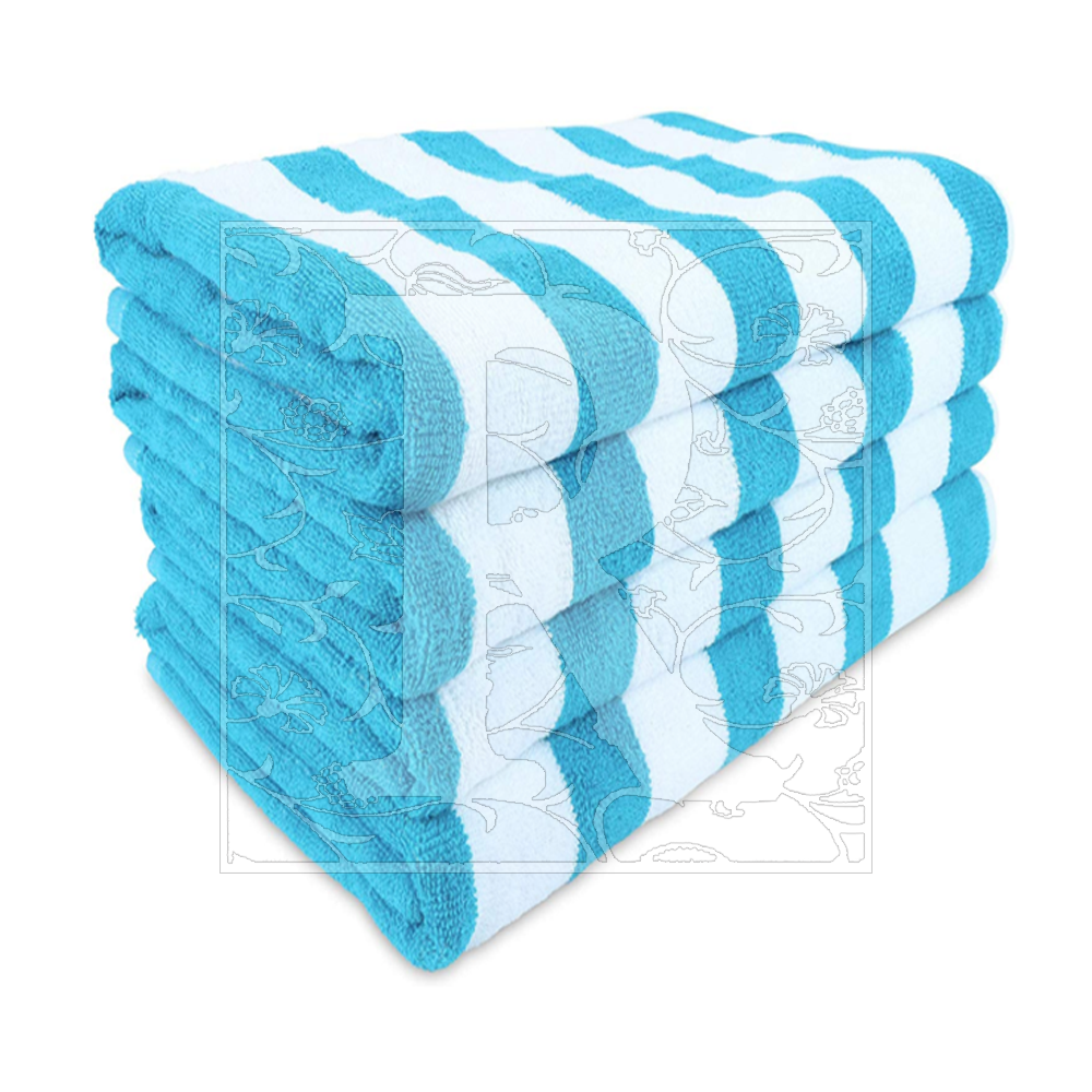100% 棉多色色织提花游泳池沙滩巾 - buy personalized beach towels