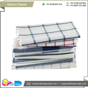 Diseño personalizado de alta calidad al por mayor 100% algodón lienzo cocina toallas Golf cocina toalla de la India - Product Image 5