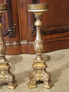 Bougeoirs florentins en bois doré Nouveau design Bougeoir fantaisie Décoration de maison et d'hôtel de luxe Métal en laiton Bougeoir - Product Image 3