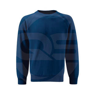 เสื้อสเวตเตอร์สวมหัวคอกลมของผู้ชายเสื้อสเวตเตอร์ถักกันยับสำหรับงานตามสั่ง - Product Image 1