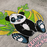 Camiseta BB Personalizada con Bordado 3D, 100% Algodón, Cuello Redondo, Manga Corta, Corte Regular, para Hombre y Mujer, Tejido Jersey Informal