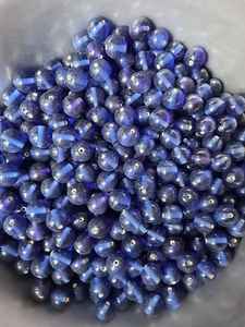 Superventas cuentas de cristal verde redondas sopladas a mano diseño único cristal Murano y cuentas de cristal hechas a mano al por mayor - Product Image 3