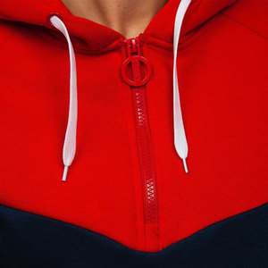 เสื้อกันหนาวมีฮู้ดผู้หญิง,ใส่เล่นกีฬาแบบเรียบง่ายพิมพ์ลายทั้งตัว - Product Image 4