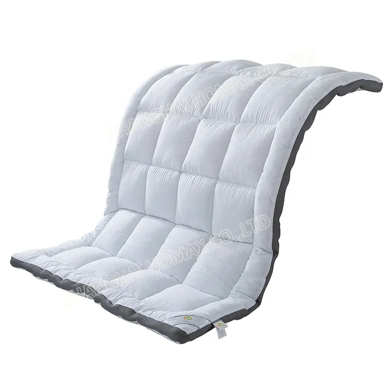Benzersiz tasarım 3D kabarcık kabartmalı süper yumuşak nefes mikrofiber yatak pedi/koruyucu örgü hava tabakası