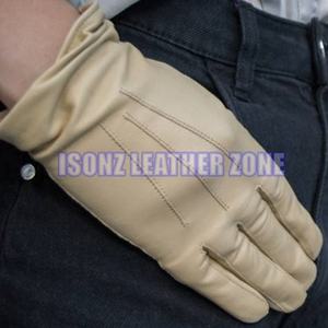 Gants de mode pour femmes, style uni, pour l'extérieur, toutes saisons, couleur beige crème, en peau d'agneau/de cerf, doux, pour la vie quotidienne - Vente chaude - Product Image 2